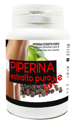 PIPERINA ESTRATTO PURO 60 CAPSULE - Farmacia Murachelli Di Putelli dr. Giovanni