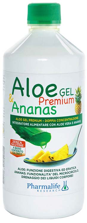 ALOE GEL PREMIUM & ANANAS 1 LITRO - Farmacia Murachelli Di Putelli dr. Giovanni
