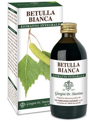 BETULLA BIANCA ESTRATTO INTEGRALE 200 ML - Farmacia Murachelli Di Putelli dr. Giovanni