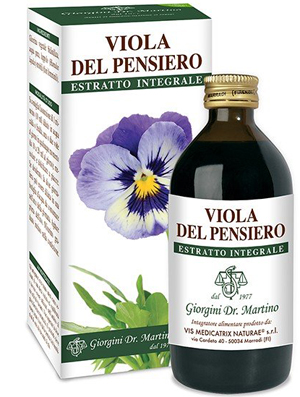 VIOLA DEL PENSIERO ESTRATTO INTEGRALE 200 ML - Farmacia Murachelli Di Putelli dr. Giovanni