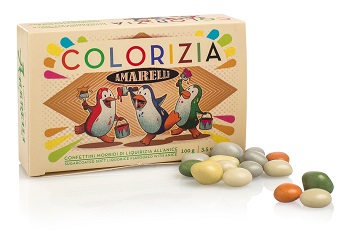 AMARELLI COLORIZIA CONFETTINI MORBIDI DI LIQUIRIZIA ALL'ANICE 100 G - Farmacia Murachelli Di Putelli dr. Giovanni