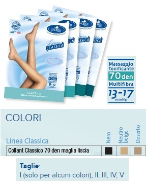 SAUBER COLLANT 70 DENARI MAGLIA LISCIA N BEIG 4 LINEA CLASSICA - Farmacia Murachelli Di Putelli dr. Giovanni
