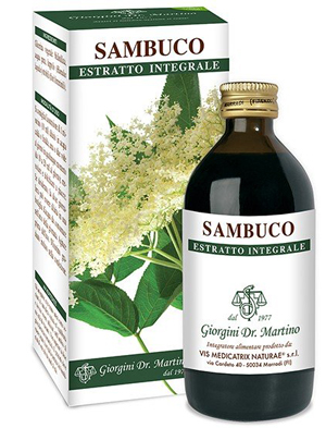 SAMBUCO FIORI ESTRATTO INTEGRALE 200 ML - Farmacia Murachelli Di Putelli dr. Giovanni
