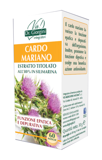 CARDO MARIANO ESTRATTO TITOLATO 60 PASTIGLIE - Farmacia Murachelli Di Putelli dr. Giovanni