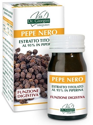 PEPE NERO ESTRATTO TITOLATO 60 PASTIGLIE - Farmacia Murachelli Di Putelli dr. Giovanni