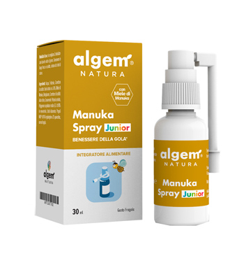 ALGEM MANUKA SPRAY JUNIOR 30 ML - Farmacia Murachelli Di Putelli dr. Giovanni