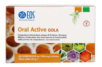 EOS ORAL ACTIVE GOLA 20 COMPRESSE - Farmacia Murachelli Di Putelli dr. Giovanni
