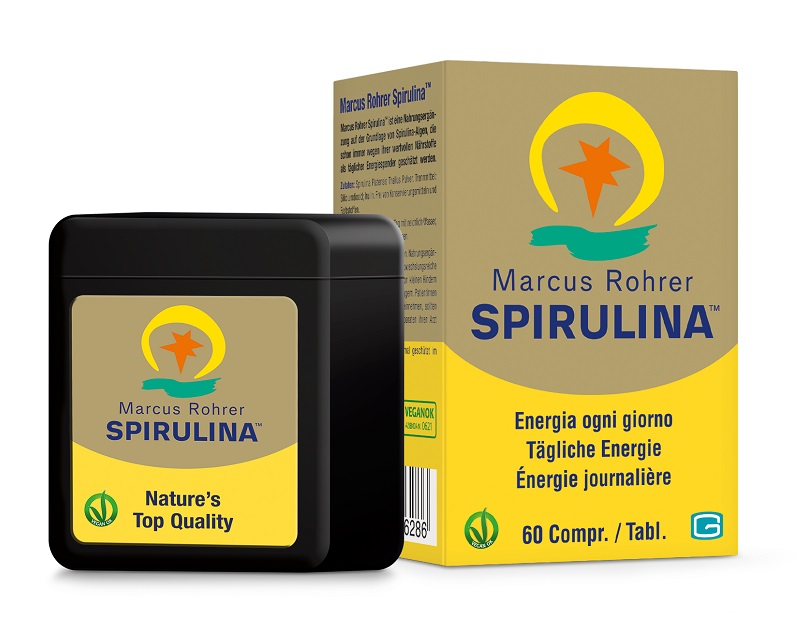 SPIRULINA MARCUS ROHRER TASCABILE 60 COMPRESSE - Farmacia Murachelli Di Putelli dr. Giovanni
