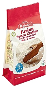 AGLUTEN FARINA SENZA GLUTINE PREPARAZIONE DOLCI E SALATO 1 KG - Farmacia Murachelli Di Putelli dr. Giovanni