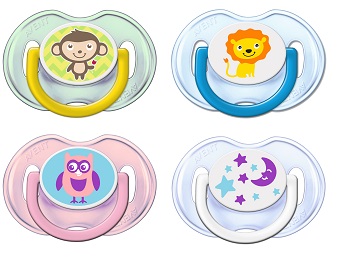 SUCCHIETTO SCIMMIETTA E CIVETTA 0-6 MESI 2 PEZZI - Farmacia Murachelli Di Putelli dr. Giovanni