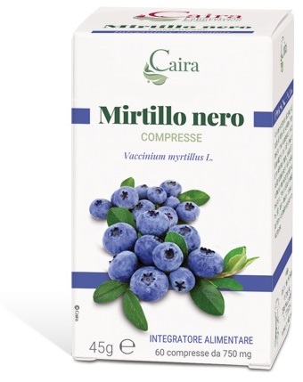 CAIRA MIRTILLO NERO 60 COMPRESSE - Farmacia Murachelli Di Putelli dr. Giovanni