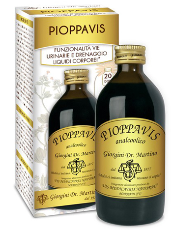 PIOPPAVIS LIQUIDO ANALCOLICO 200 ML - Farmacia Murachelli Di Putelli dr. Giovanni