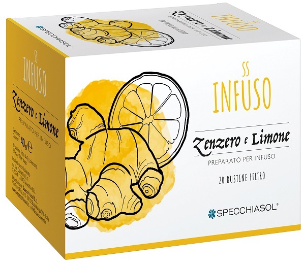 INFUSO TISANA ZENZERO + LIMONE 20 FILTRI - Farmacia Murachelli Di Putelli dr. Giovanni
