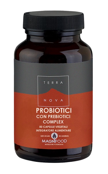 TERRANOVA PROBIOTICI CON PREBIOTICI COMPLEX 50 CAPSULE VEGETALI - Farmacia Murachelli Di Putelli dr. Giovanni