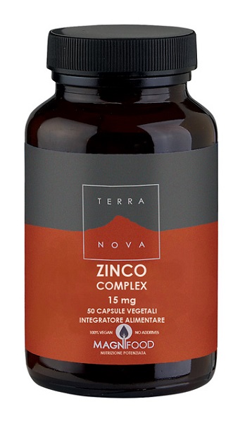 TERRANOVA COMPLESSO DI ZINCO 15 MG 50 CAPSULE - Farmacia Murachelli Di Putelli dr. Giovanni
