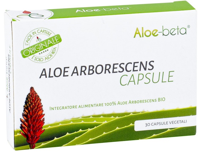 ALOE BETA 30 CAPSULE ALOE ARBORESCENS - Farmacia Murachelli Di Putelli dr. Giovanni