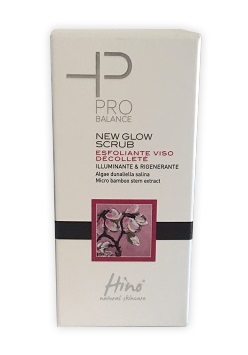 HINO NATURAL SKINCARE PRO BALANCE NEW GLOW SCRUB ESFOLIANTE VISO DECOLLETE 50 ML - Farmacia Murachelli Di Putelli dr. Giovanni