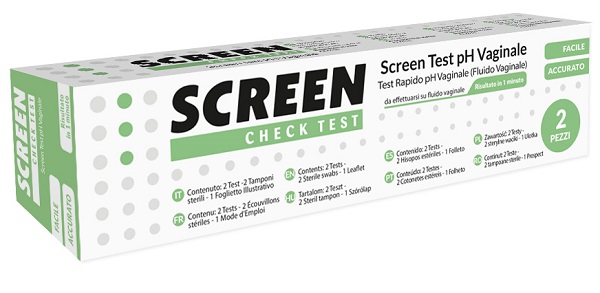 SCREEN TEST PH VAGINALE 2 PEZZI - Farmacia Murachelli Di Putelli dr. Giovanni