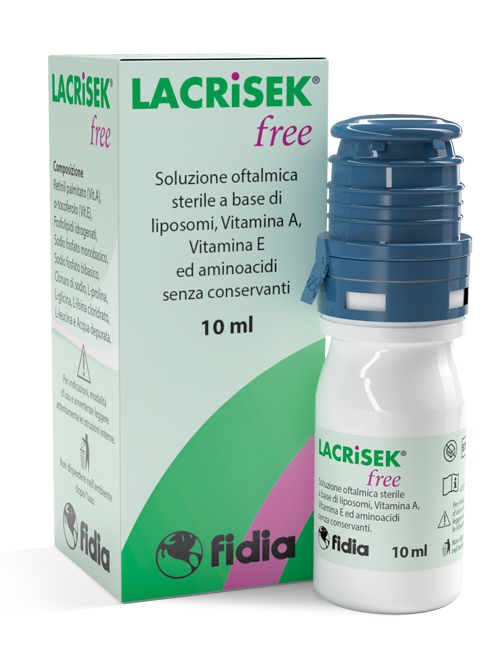 LACRISEK FREE SOLUZIONE OFTALMICA SENZA CONSERVANTI 10 ML - Farmacia Murachelli Di Putelli dr. Giovanni