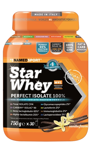 STAR WHEY ISOLATE VANILLA 750 G - Farmacia Murachelli Di Putelli dr. Giovanni