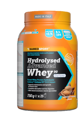 HYDROLYSED ADVANCED WHEY CHOCO ALMOND 750 G - Farmacia Murachelli Di Putelli dr. Giovanni
