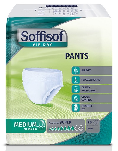 PULL UP PANTS AIR DRY SOFFISOF M EXTRA 10 PEZZI - Farmacia Murachelli Di Putelli dr. Giovanni