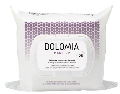 DOLOMIA SALVIETTE STRUCCANTI 25 PEZZI - Farmacia Murachelli Di Putelli dr. Giovanni