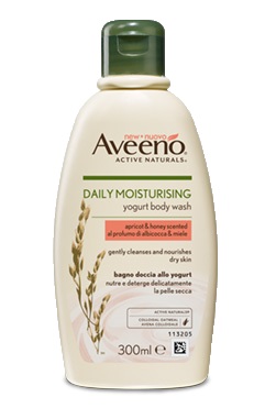 AVEENO BAGNO DOCCIA YOGURT ALBICOCCA & MIELE 300 ML - Farmacia Murachelli Di Putelli dr. Giovanni