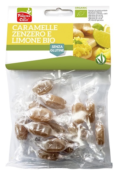 CARAMELLE ZENZERO E LIMONE BIO 50 G - Farmacia Murachelli Di Putelli dr. Giovanni