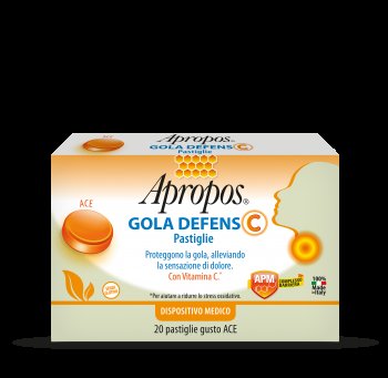 APROPOS GOLA DEFENS C ACE 20 PASTIGLIE - Farmacia Murachelli Di Putelli dr. Giovanni