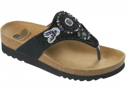 TAILA CANVAS + BEADS WOMENS BLACK 37 COLLEZIONE SS17 1 PAIO - Farmacia Murachelli Di Putelli dr. Giovanni