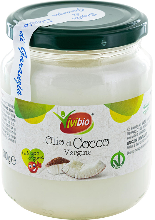 OLIO DI COCCO VERGINE VIVIBIO 300 ML - Farmacia Murachelli Di Putelli dr. Giovanni
