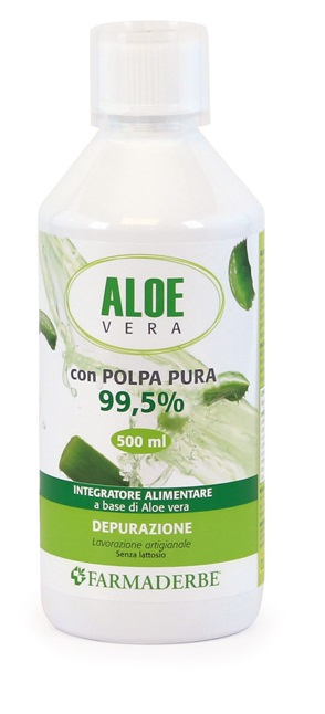 ALOE VERA SUCCO DI ALOE VERA POLPA PURA 500 ML - Farmacia Murachelli Di Putelli dr. Giovanni