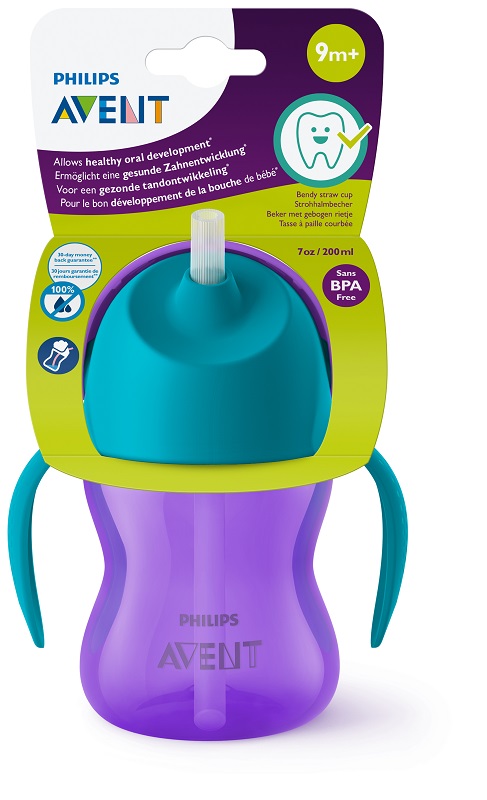 AVENT TAZZA CON CANNUCCIA FLESSIBILE DA 200ML 9 MESI+ - Farmacia Murachelli Di Putelli dr. Giovanni