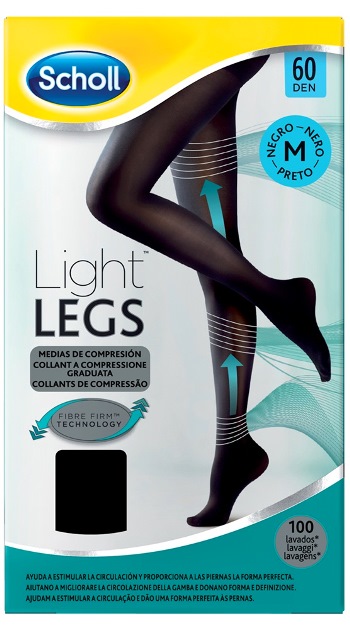 SCHOLL LIGHTLEGS 60 DENARI TAGLIA M COLORE NERO 1 PAIO - Farmacia Murachelli Di Putelli dr. Giovanni