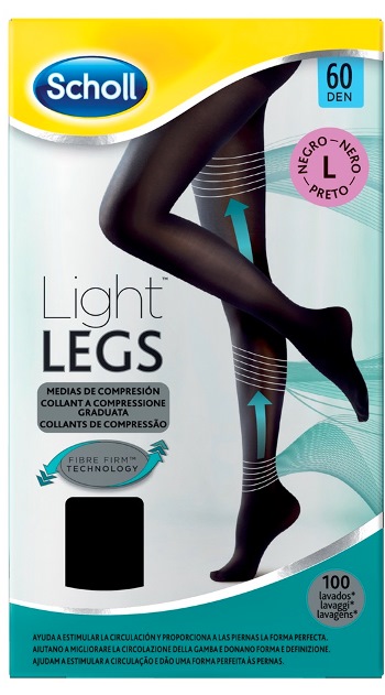 SCHOLL LIGHTLEGS 60 DENARI TAGLIA L COLORE NERO 1 PAIO - Farmacia Murachelli Di Putelli dr. Giovanni