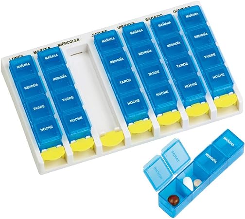 PORTAPILLORE SET MEDSTIMANALE 4 DOSI MEDS - Farmacia Murachelli Di Putelli dr. Giovanni