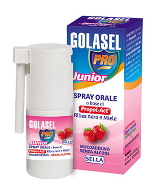 GOLASEL PRO SPRAY JUNIOR 20 ML - Farmacia Murachelli Di Putelli dr. Giovanni