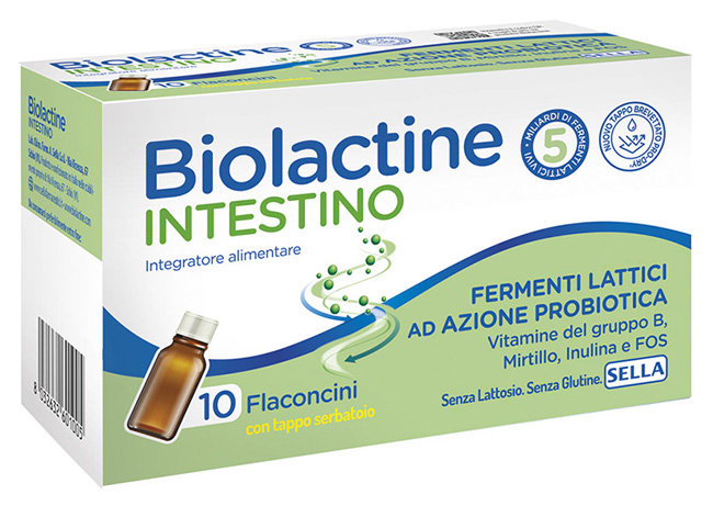 BIOLACTINE INTESTINO 5MLD 10 FLACONCINI 9 ML - Farmacia Murachelli Di Putelli dr. Giovanni