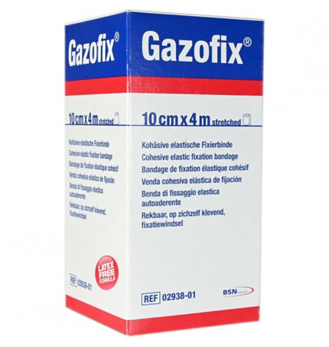 BENDA ELASTICA AUTOADESIVA GAZOFIX 10X400 CM - Farmacia Murachelli Di Putelli dr. Giovanni