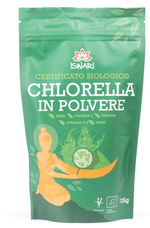 CHLORELLA POLVERE BIO 125 G ISWARI - Farmacia Murachelli Di Putelli dr. Giovanni
