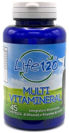 LIFE 120 MULTIVITAMINERAL 45 COMPRESSE - Farmacia Murachelli Di Putelli dr. Giovanni