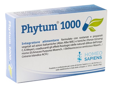 PHYTUM 1000 30 CAPSULE 500 MG - Farmacia Murachelli Di Putelli dr. Giovanni