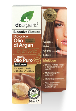 DR ORGANIC ARGAN 100% PURE OIL OLIO PURO 50 G - Farmacia Murachelli Di Putelli dr. Giovanni