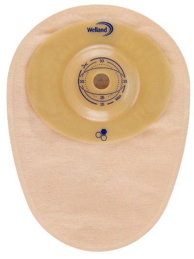 SACCA PER COLOSTOMIA WELLAND AURUM PROFILE COLO MIDI OPACA PRETAGLIATA DIAMETRO 44 MM INIZIO CONVESSITA' 48 MM 10 PEZZI - Farmacia Murachelli Di Putelli dr. Giovanni