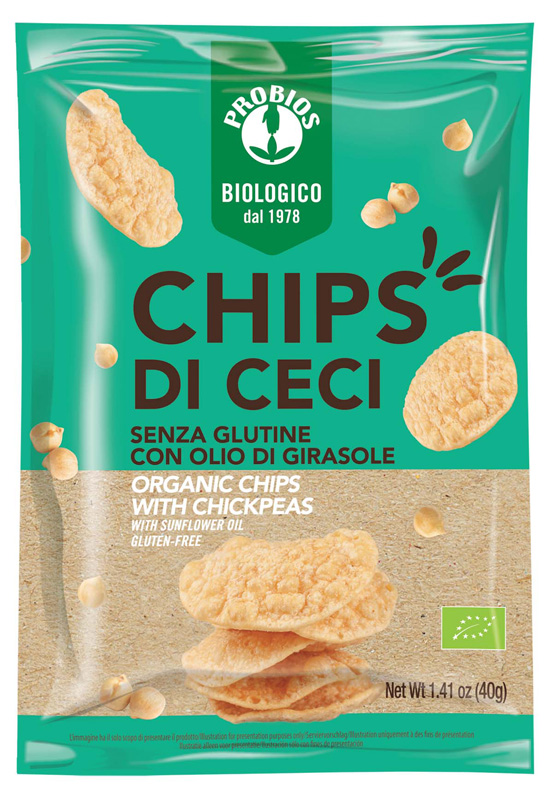 PROBIOS CHIPS DI CECI 40 G - Farmacia Murachelli Di Putelli dr. Giovanni
