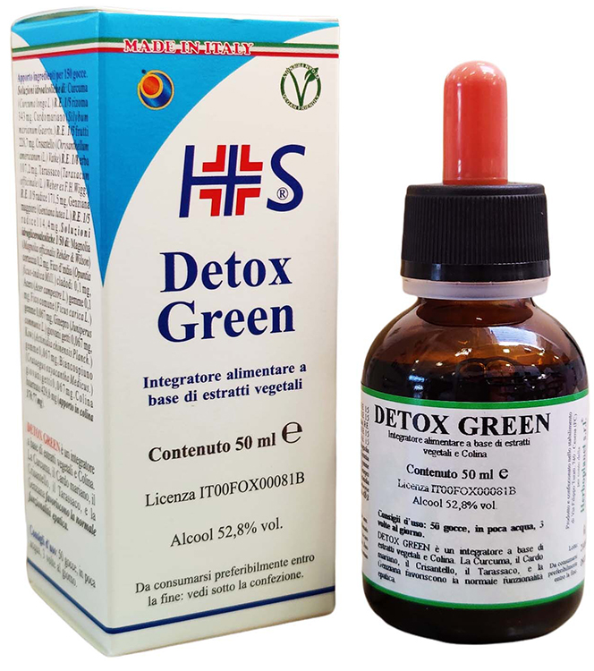 DETOX GREEN GOCCE 50 ML - Farmacia Murachelli Di Putelli dr. Giovanni