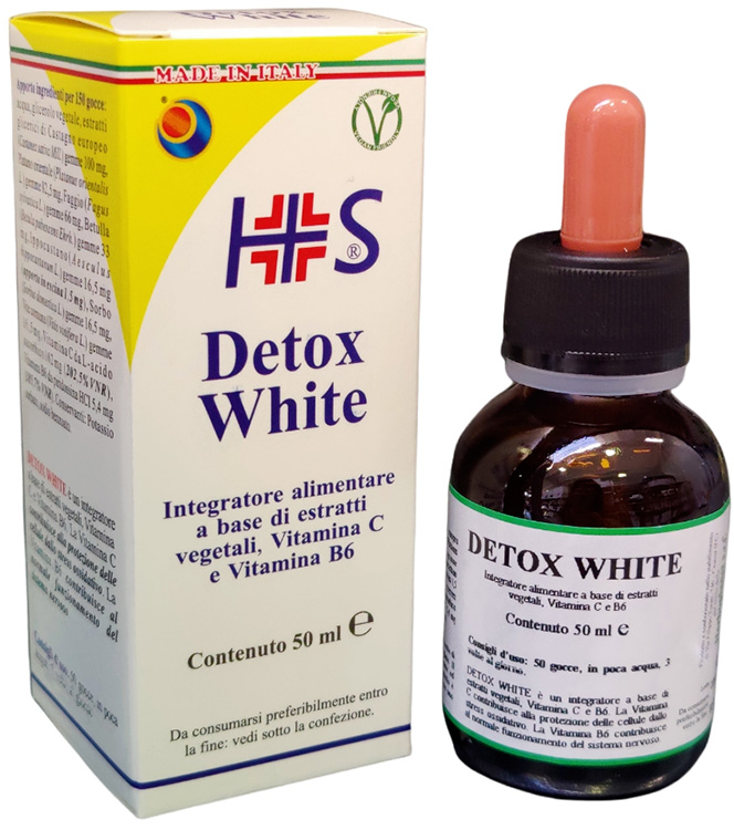 DETOX WHITE GOCCE 50 ML - Farmacia Murachelli Di Putelli dr. Giovanni