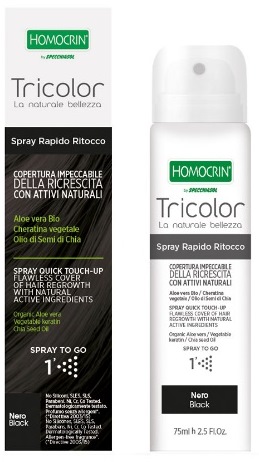 TRICOLOR SPRAY RITOCCO NERO 75 ML - Farmacia Murachelli Di Putelli dr. Giovanni