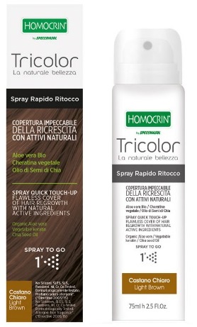 TRICOLOR SPRAY RITOCCO CASTANO CHIARO 75 ML - Farmacia Murachelli Di Putelli dr. Giovanni